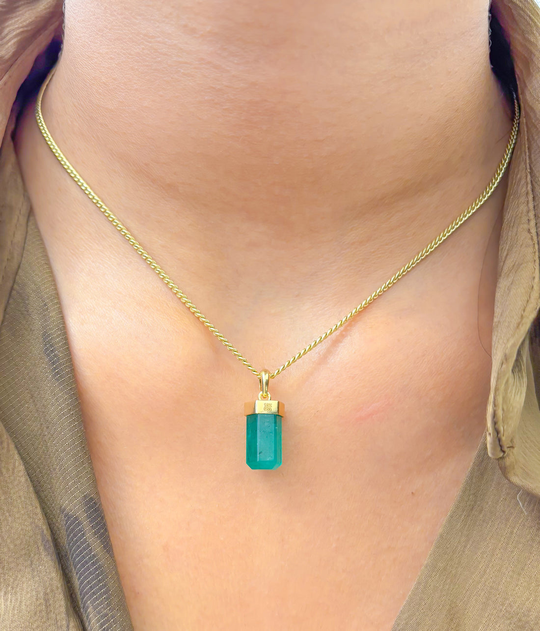 JPPD-963/10238 Emerald Pendant | 18K