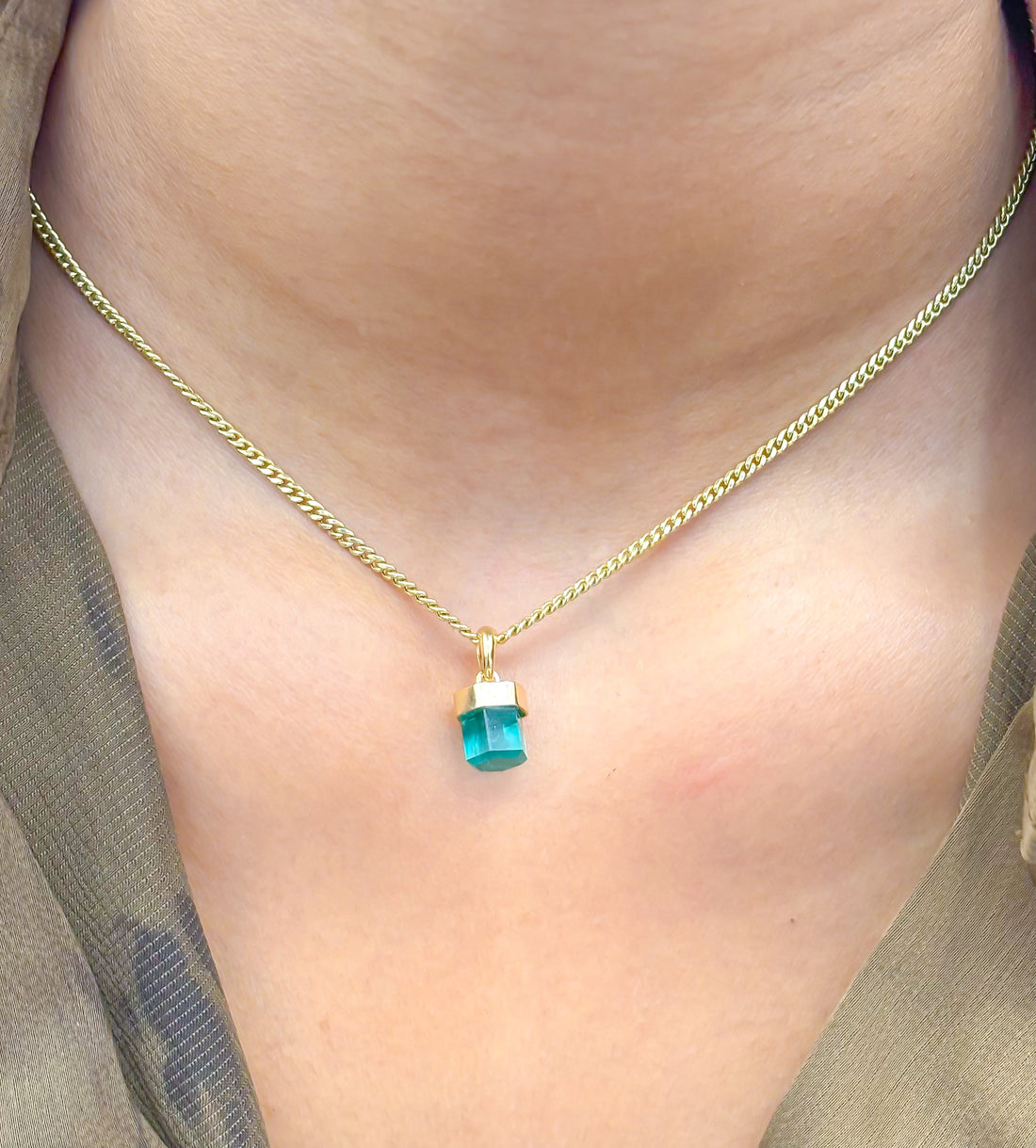 JPPD-968/10243 Emerald Pendant | 18K