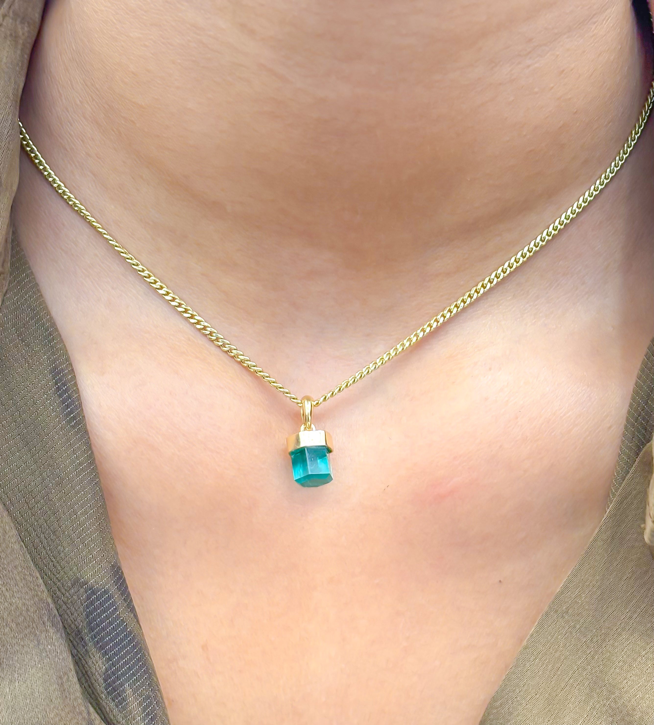 JPPD-968/10243 Emerald Pendant | 18K