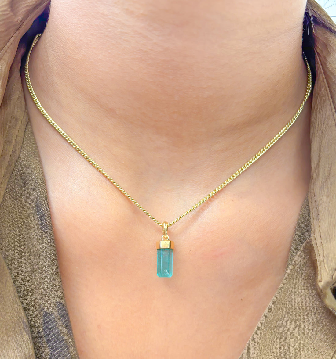 JPPD-972/10247 Emerald Pendant | 18K