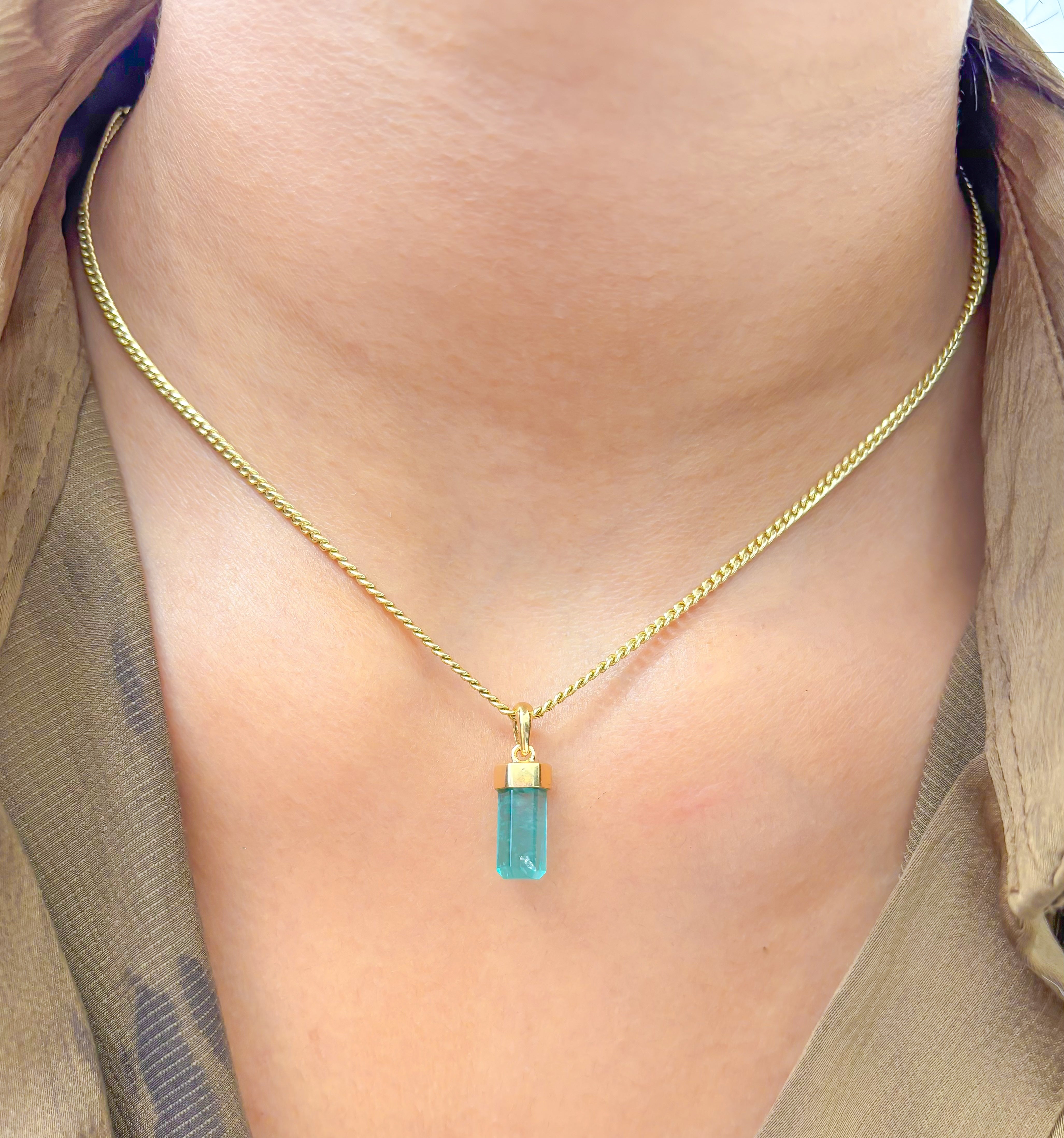 JPPD-972/10247 Emerald Pendant | 18K