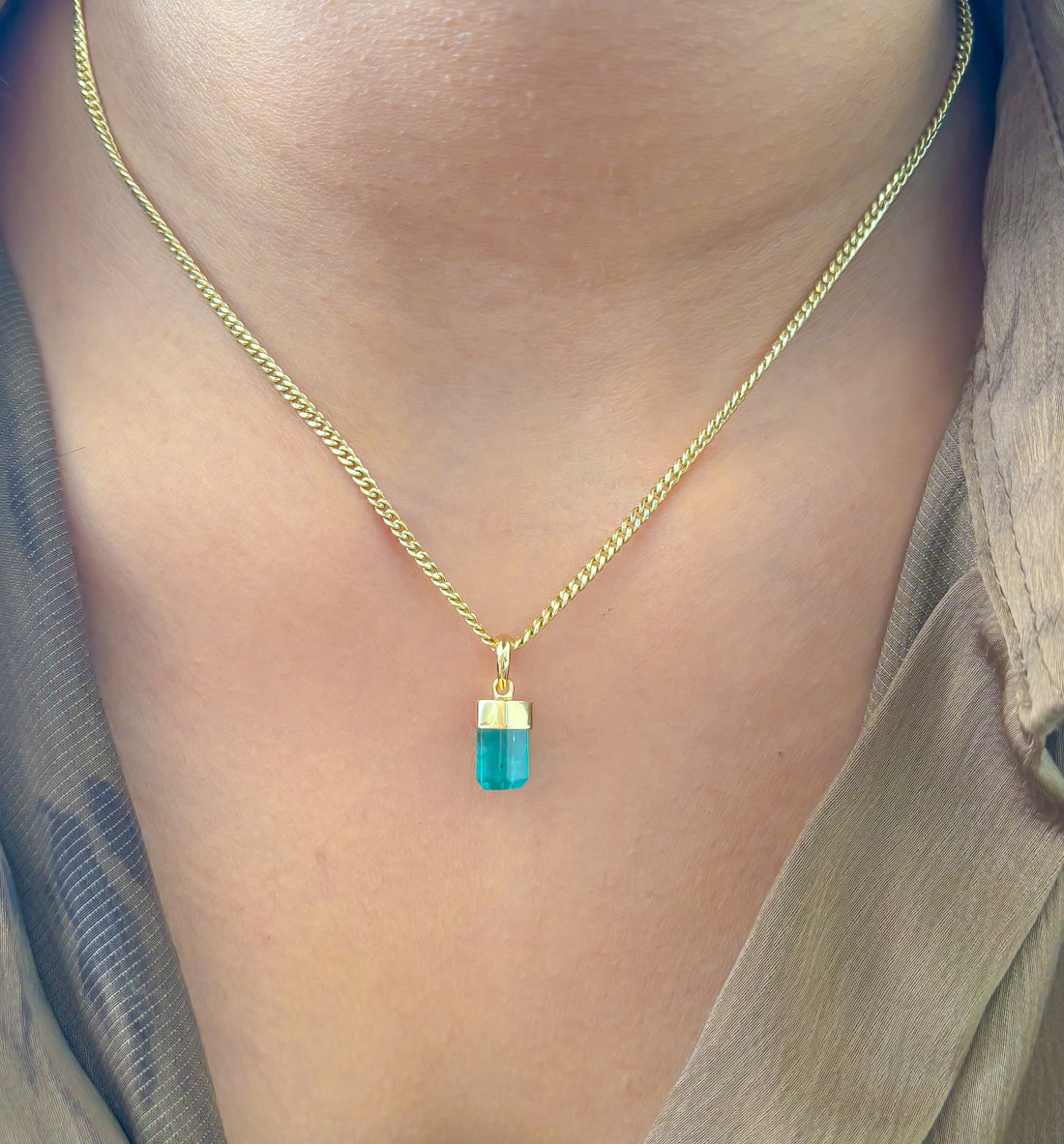 JPPD-974/10273 Emerald Pendant | 18K