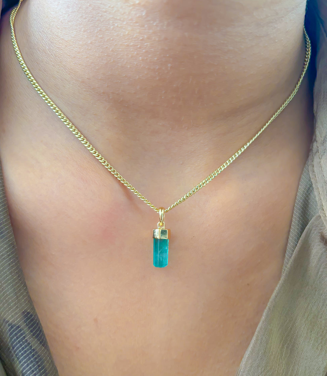 JPPD-981/10280 Emerald Pendant | 18K