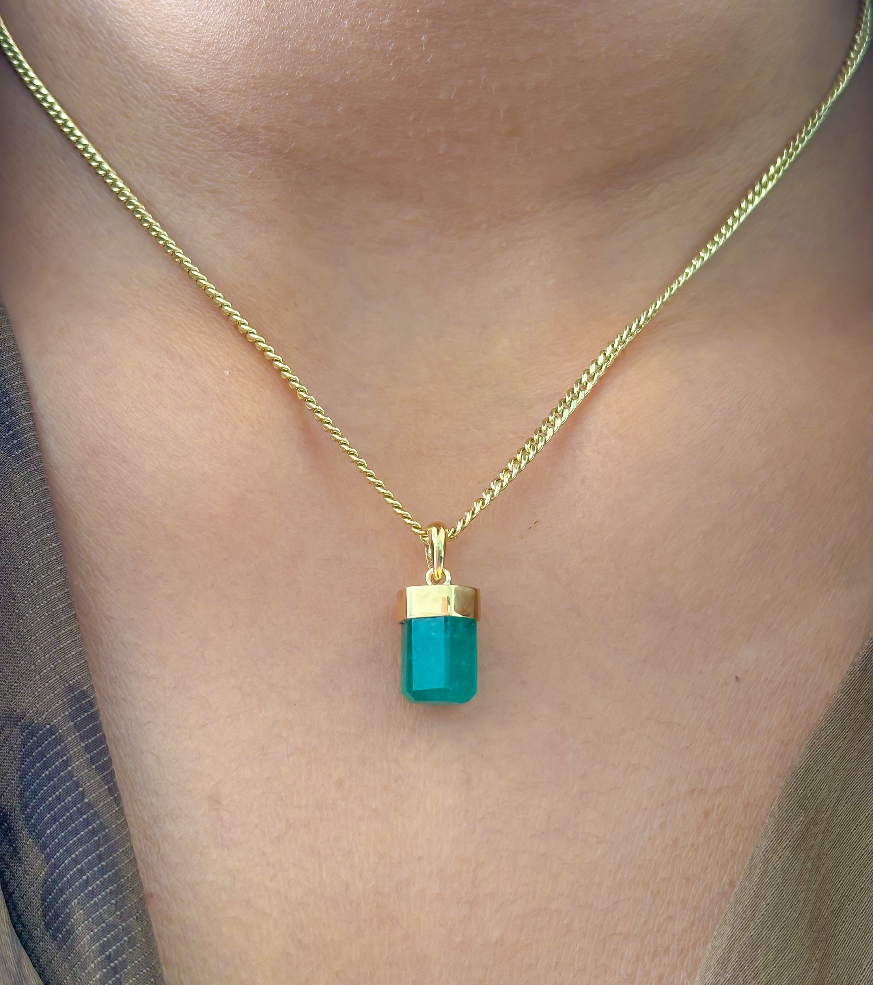 JPPD-982/10281 Emerald Pendant | 18K