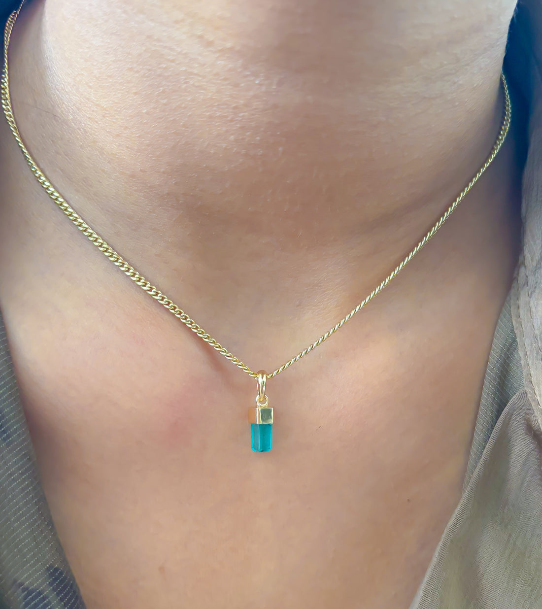 JPPD-984/10285 Emerald Pendant | 18K