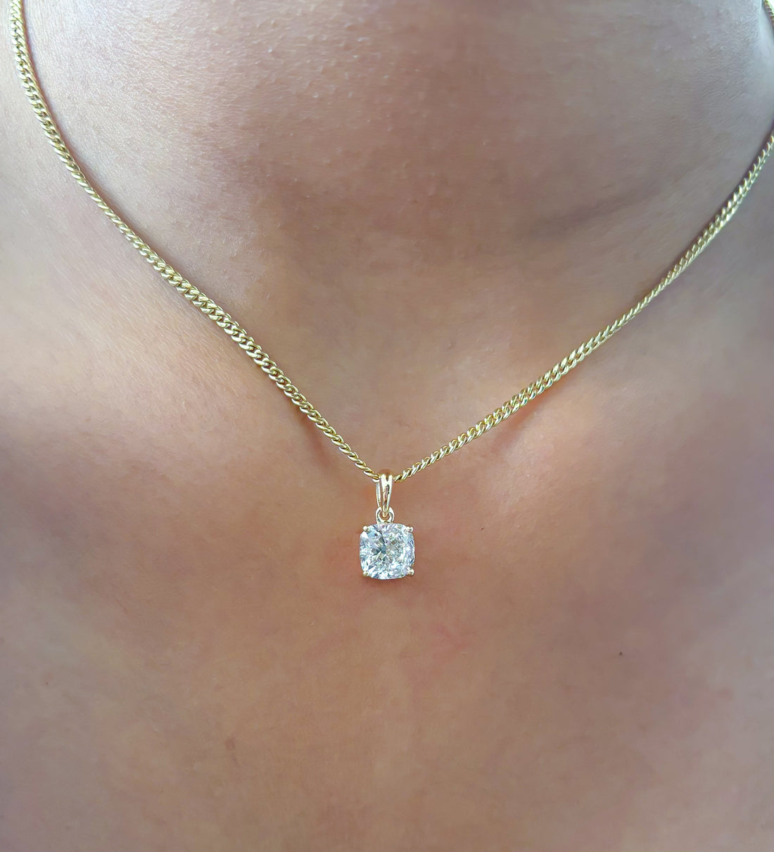 JPPD-989/10313 Lab Grown Diamond Pendant | 14K
