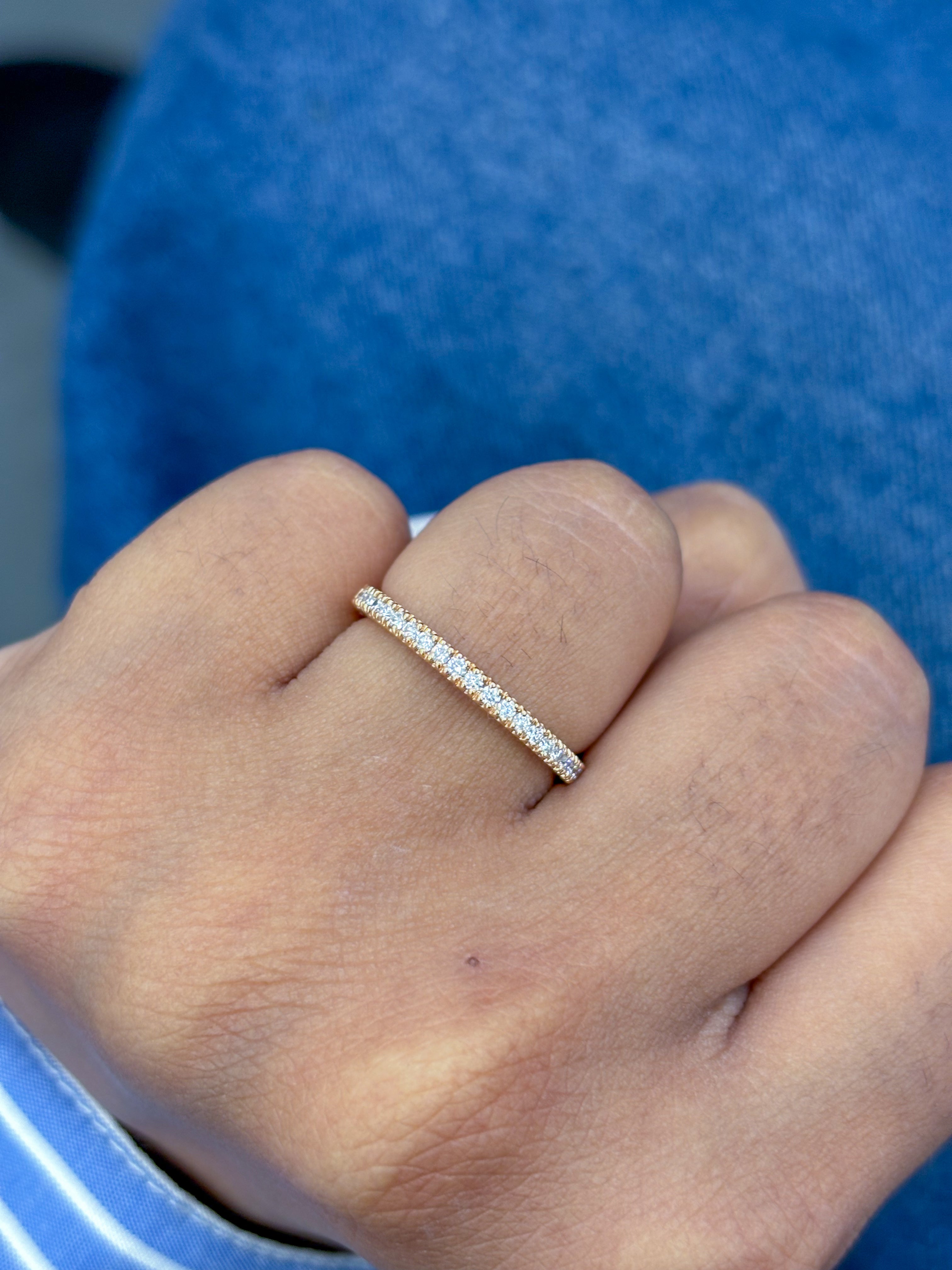 JPRG-01/1692 Diamond Round Ring | 18K