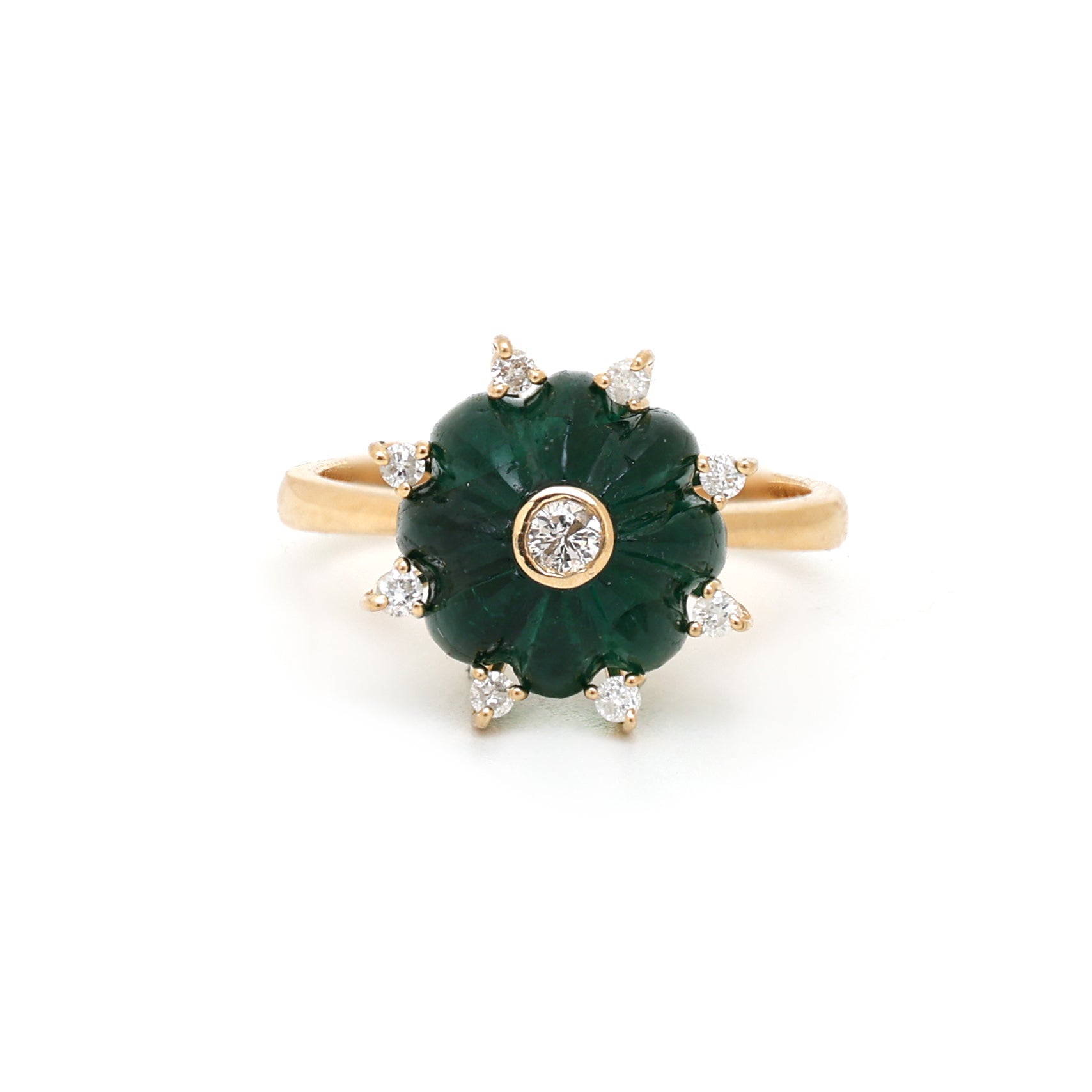 JPRG-1016/2306 Emerald Ring | 18K