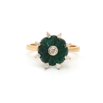 JPRG-1016/2306 Emerald Ring | 18K