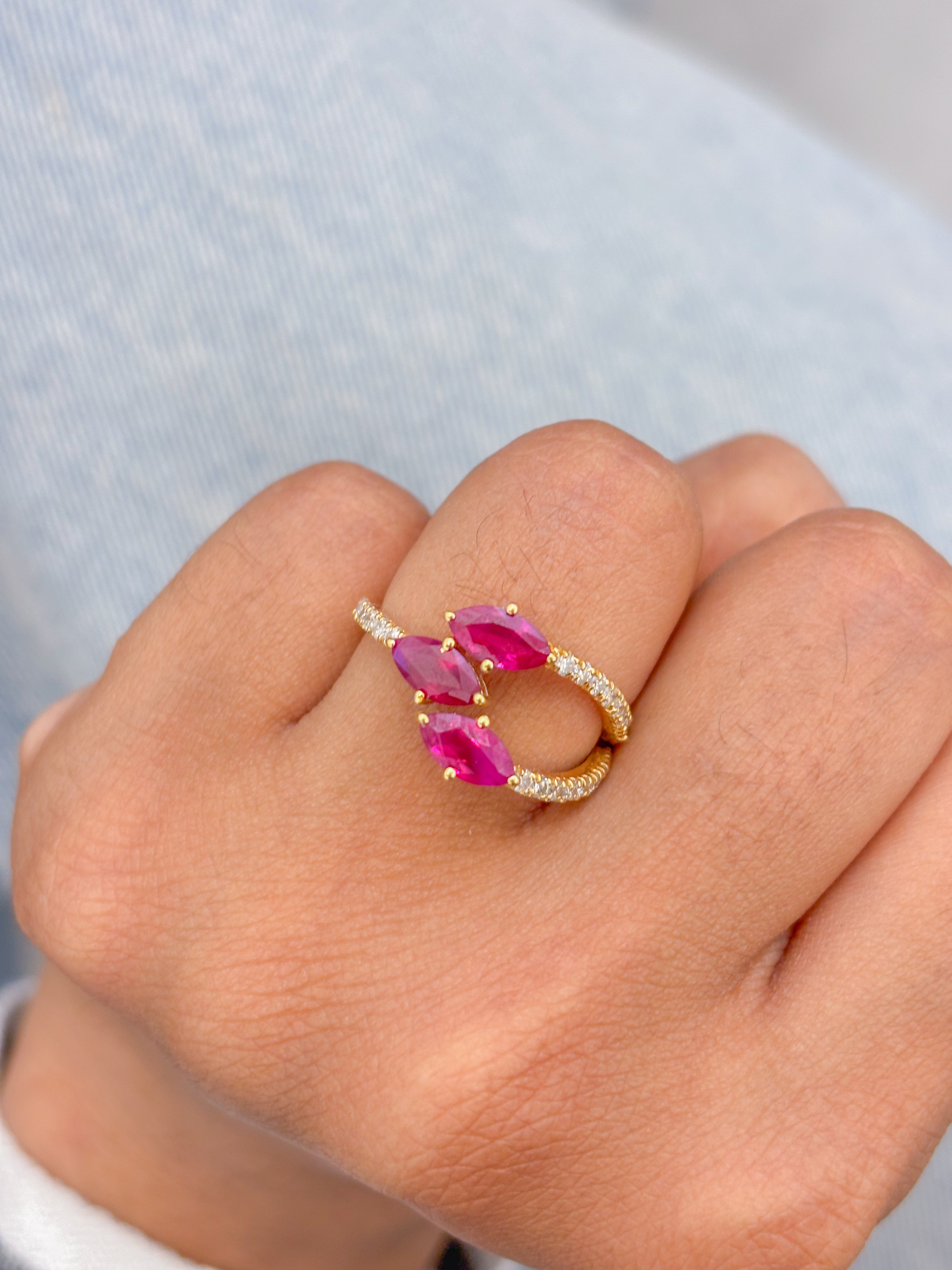 JPRG-1020/2333 Ruby Ring | 18K