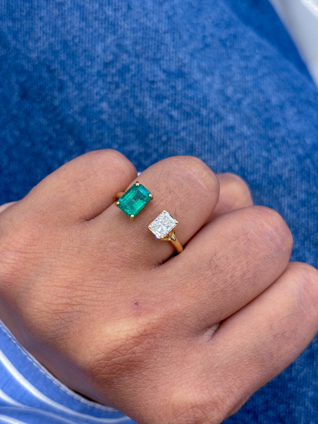 JPRG-1028/2380 Emerald Ring | 18K