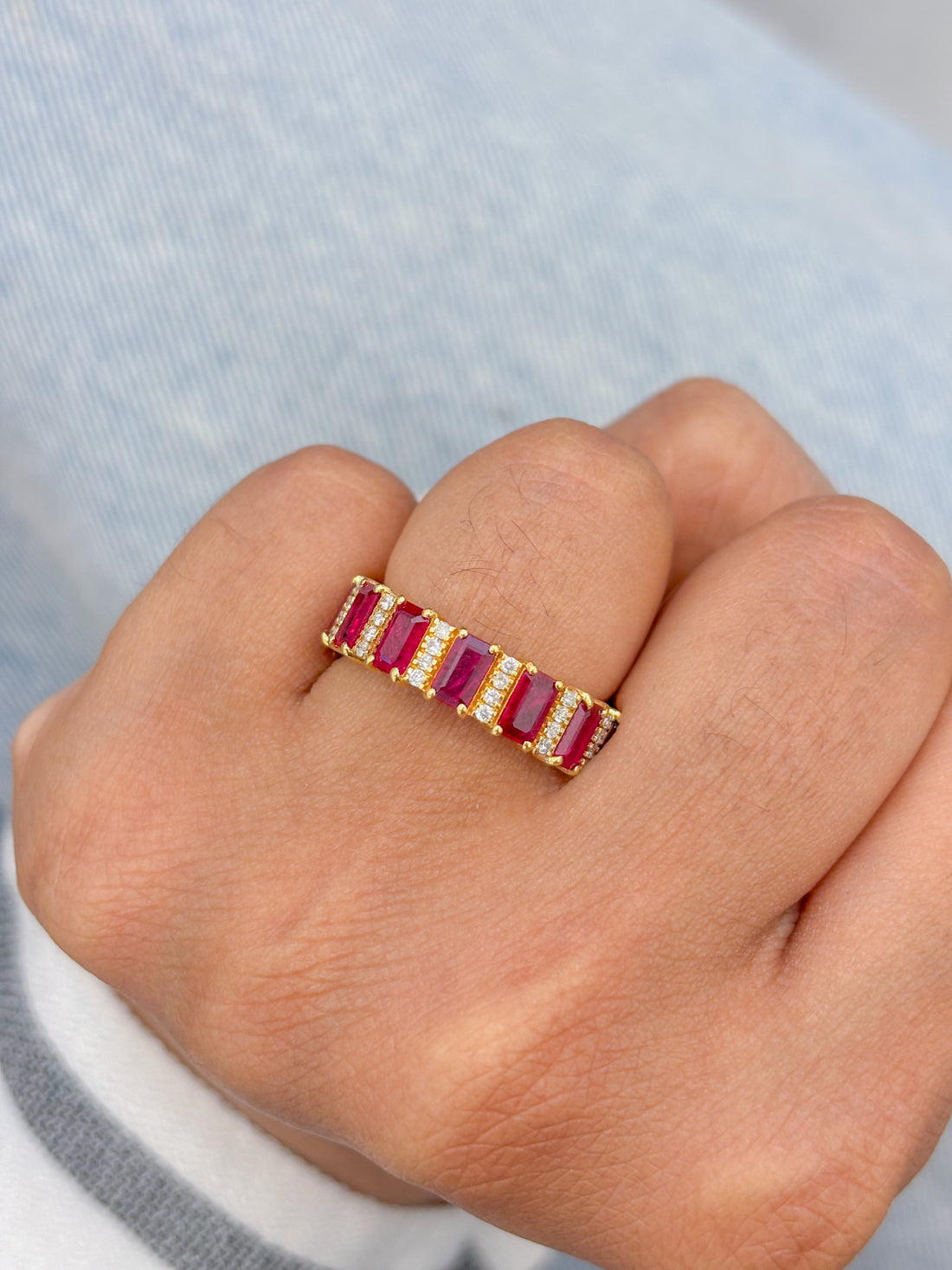 JPRG-1044/2436 Ruby Ring | 18K