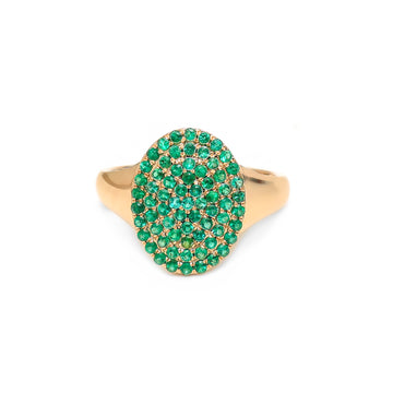 JPRG-1068/2554 Emerald Ring | 14K