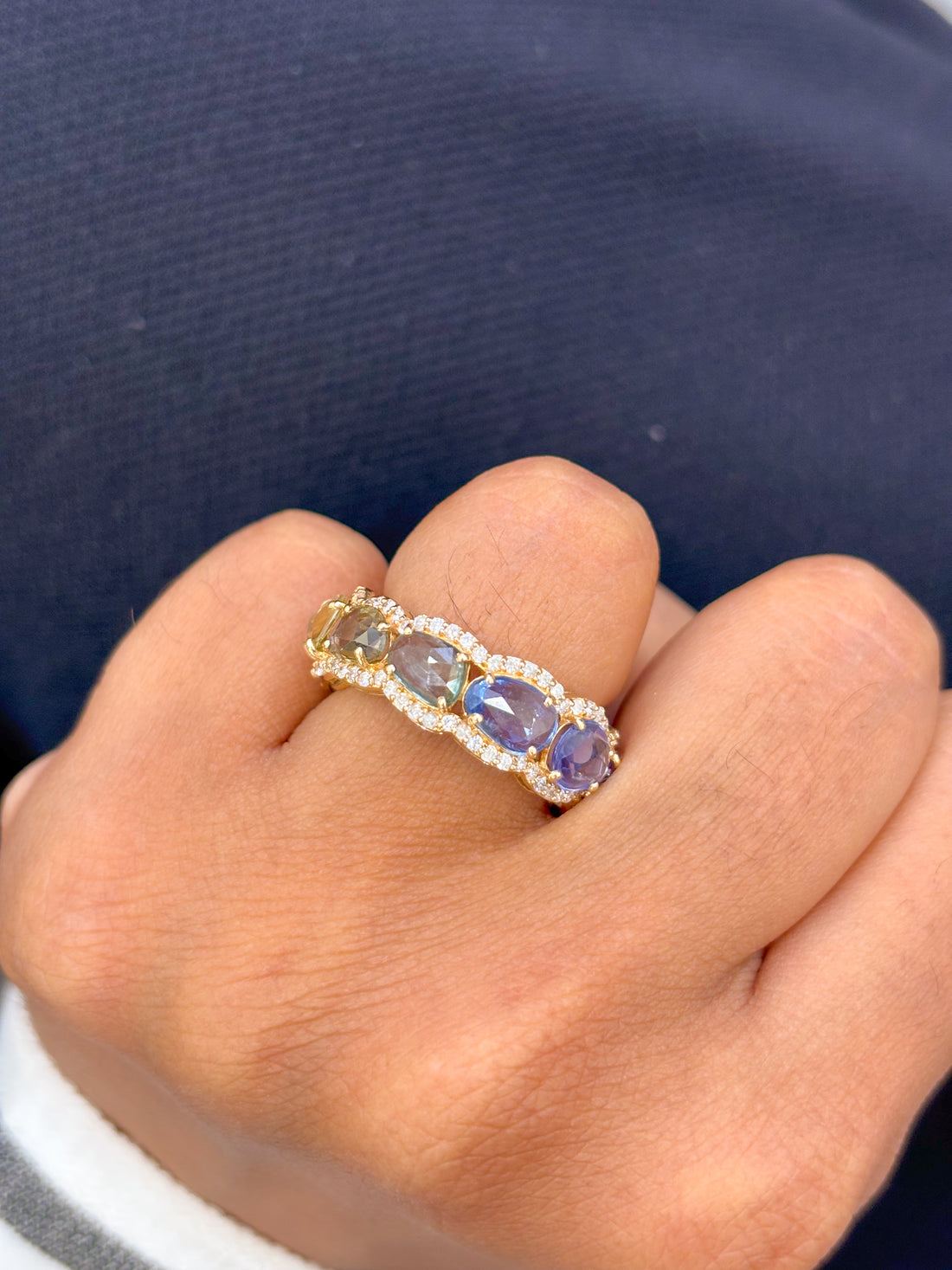 JPRG-1071/2563 Rainbow Ring | 14K