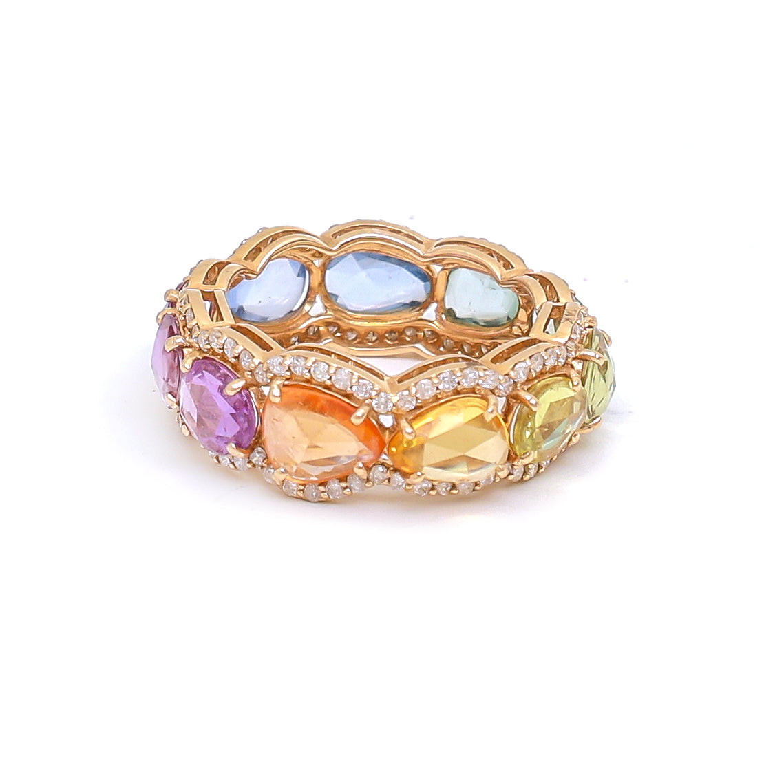 JPRG-1071/2563 Rainbow Ring | 14K