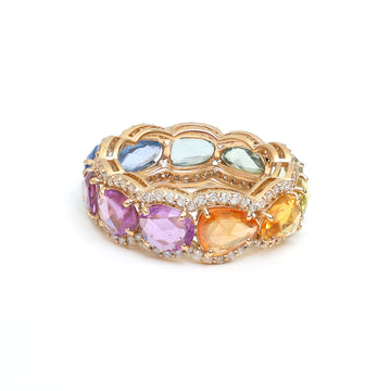 JPRG-1071/2563 Rainbow Ring | 14K