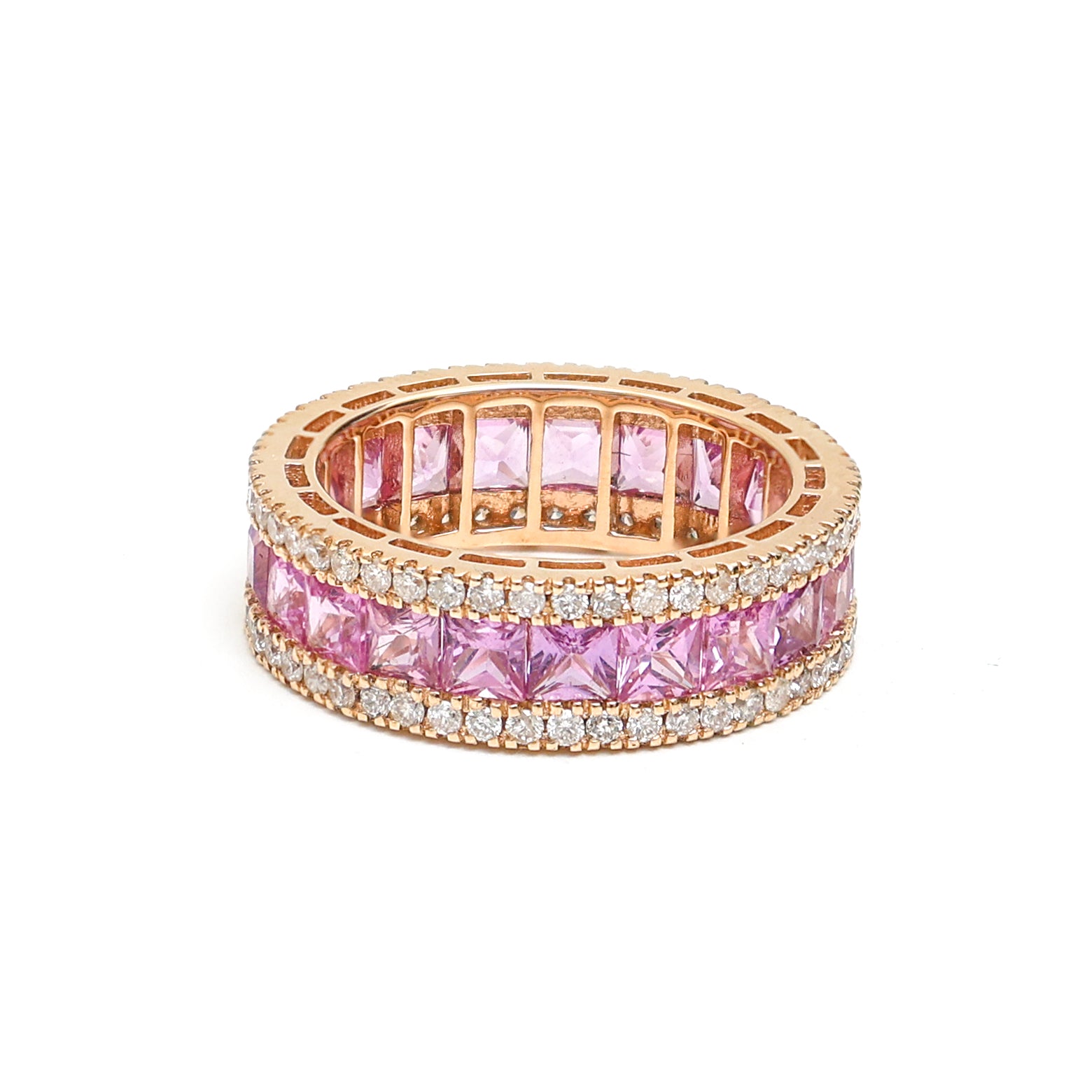 JPRG-1107/2700 Pink Sapphire Ring | 14K