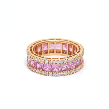 JPRG-1107/2700 Pink Sapphire Ring | 14K