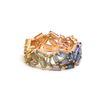 JPRG-1203/2955 Rainbow Ring | 14K