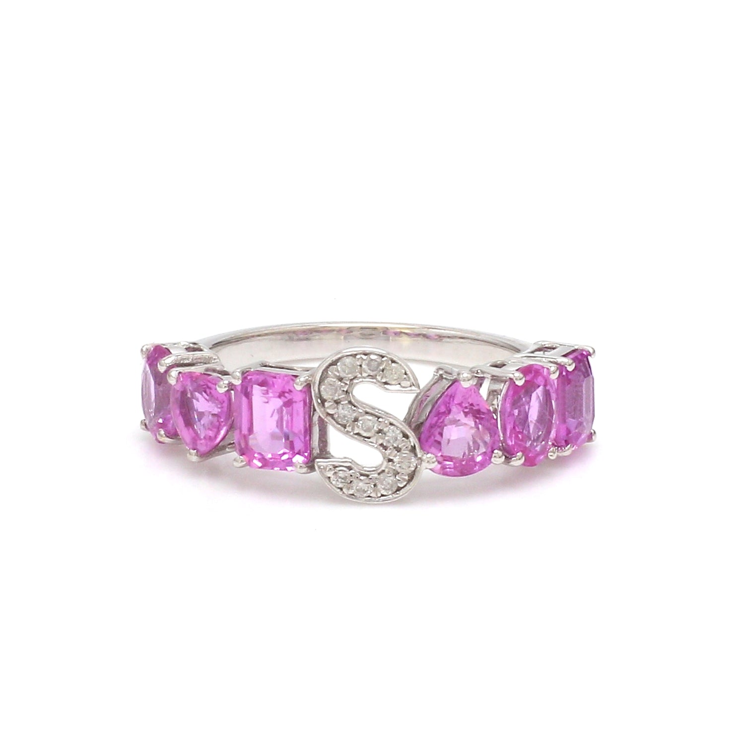 JPRG-1247/3067 Pink Sapphire Ring | 18K