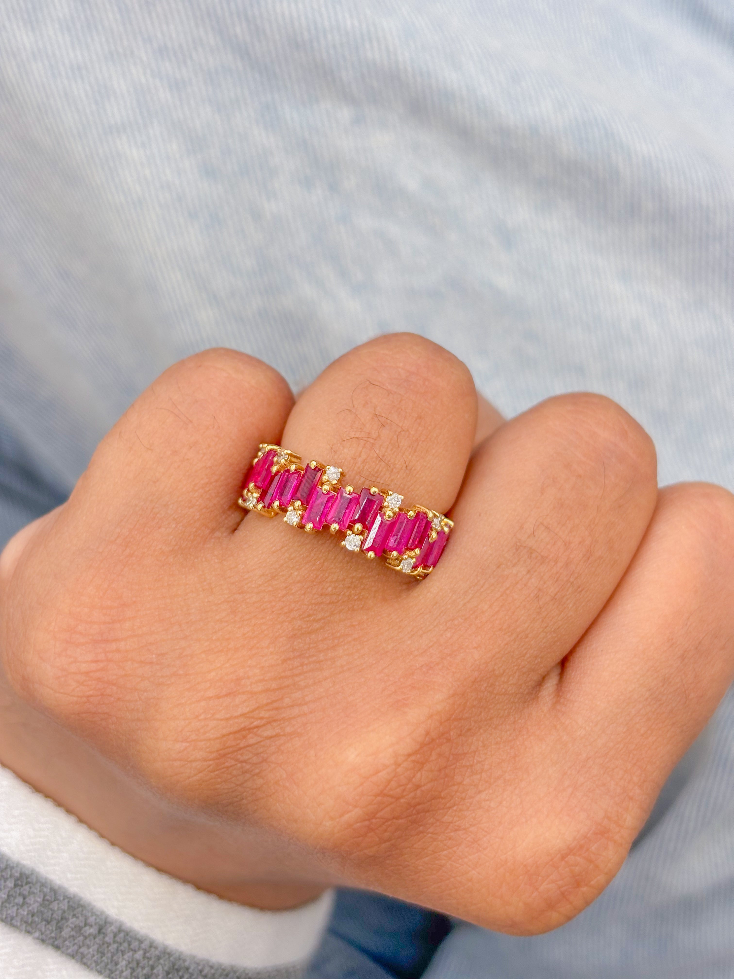 JPRG-1353/3275 Ruby Ring | 18K