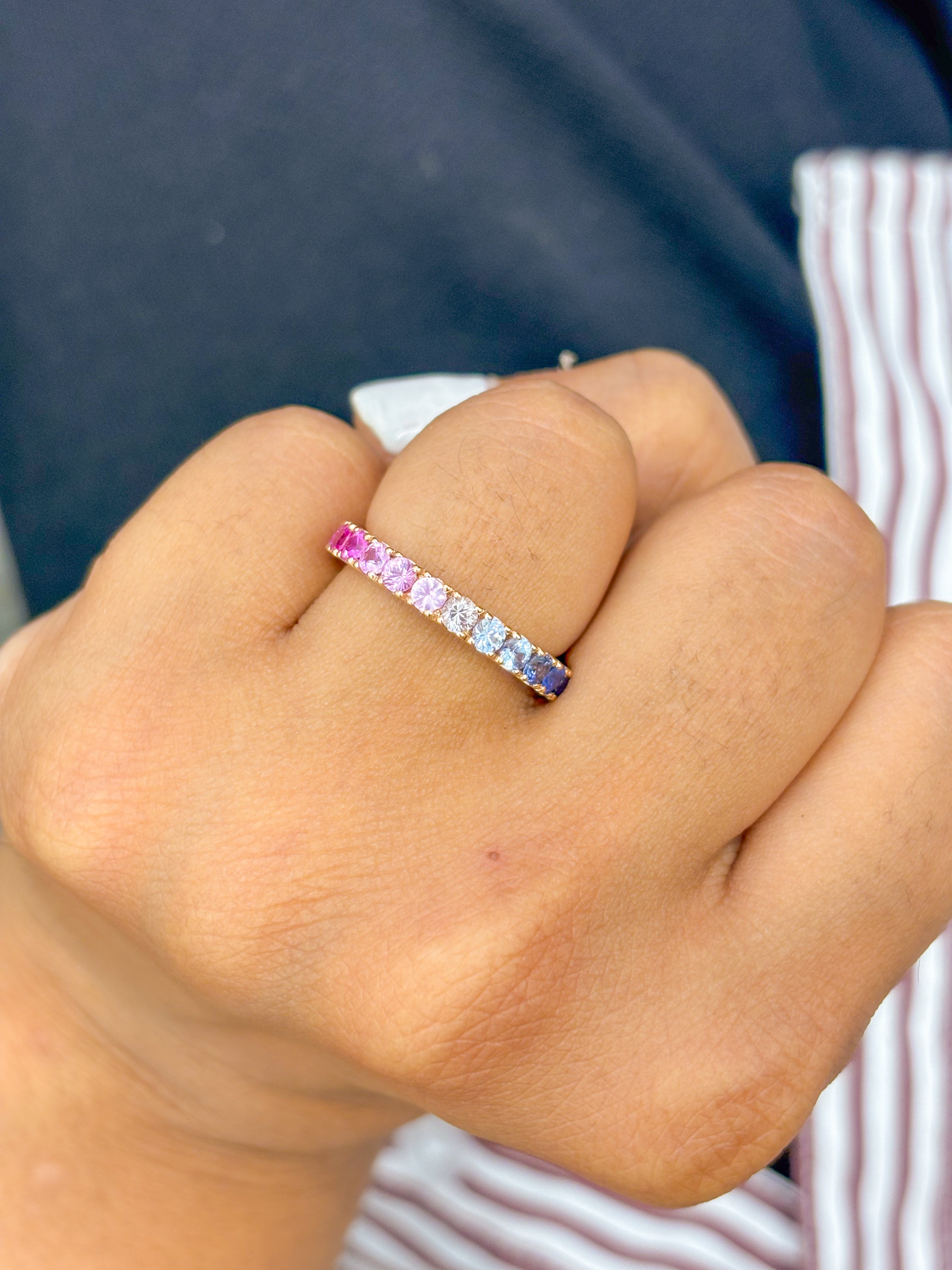 JPRG-1375/3322 Pink Sapphire Ring | 18K
