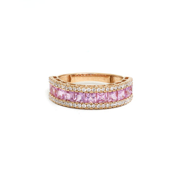 JPRG-1431/3477 Pink Sapphire Ring | 18K