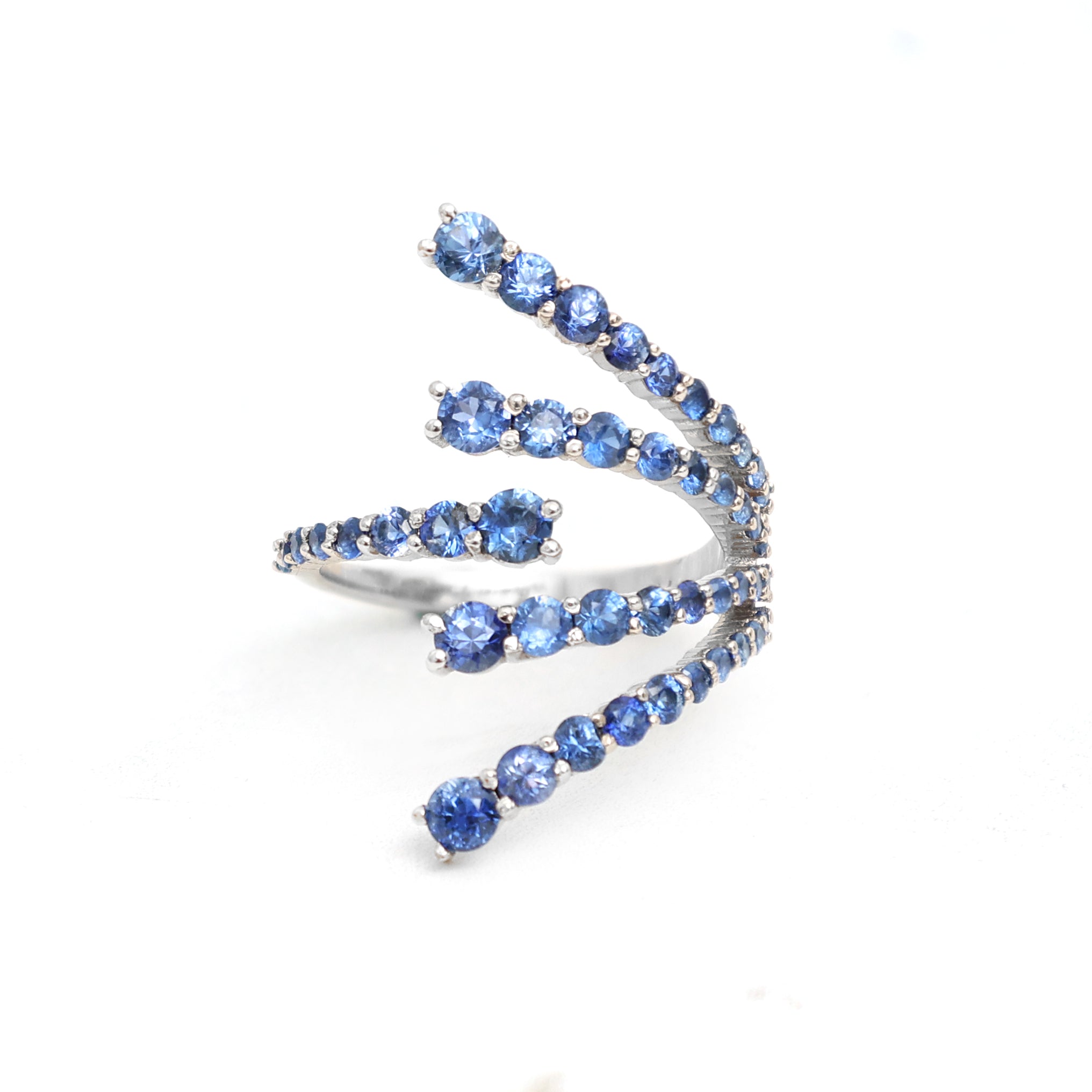 JPRG-1459/3539 Blue Sapphire Ring | 18K