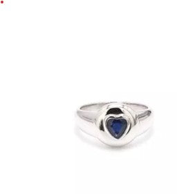 JPRG-146/1361 Blue Sapphire Ring | 14K