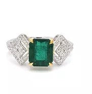 JPRG-14/1783 Emerald Ring | 18K