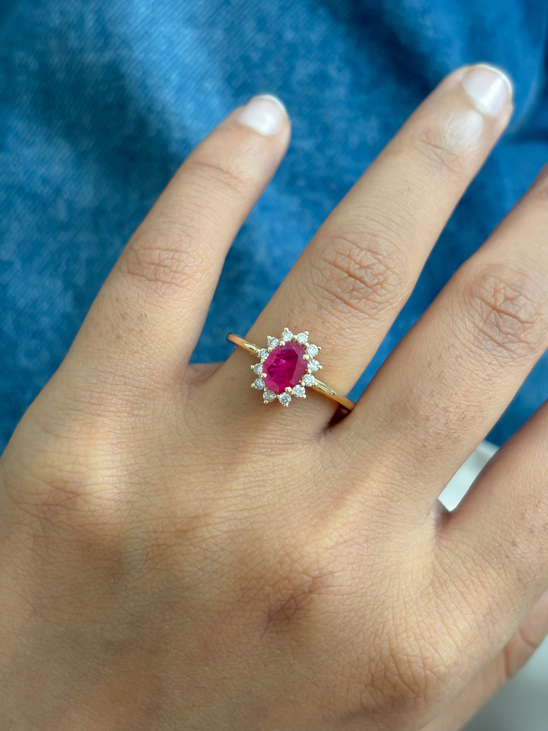 JPRG-1536/3673 Ruby Ring | 14K