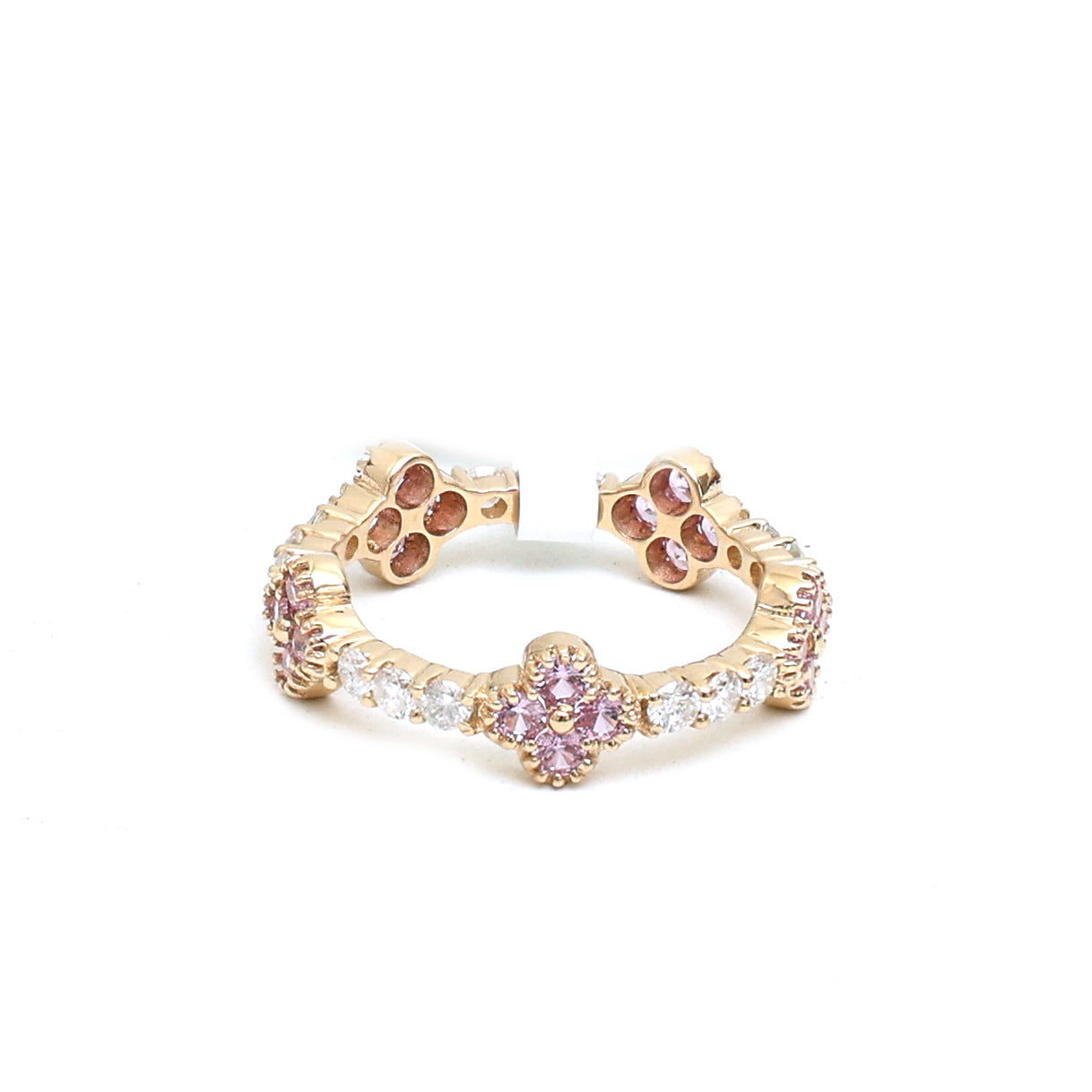 JPRG-1543/3680 Pink Sapphire Ring | 14K