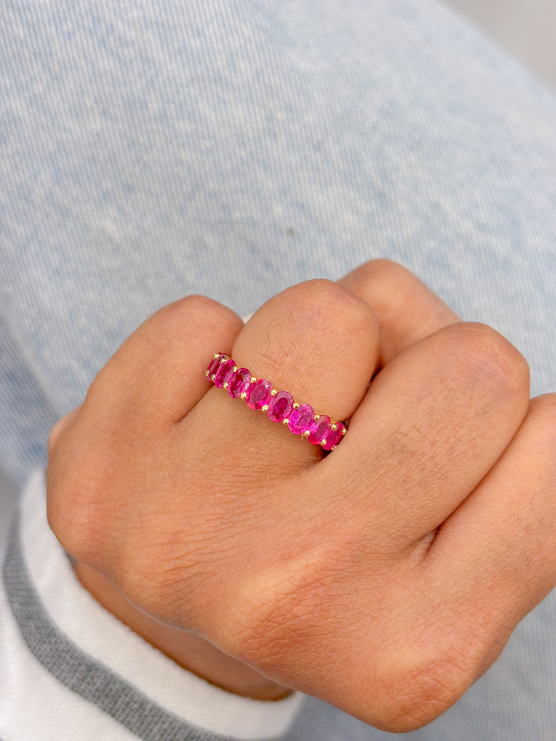 JPRG-1557/3825 Ruby Ring | 18K