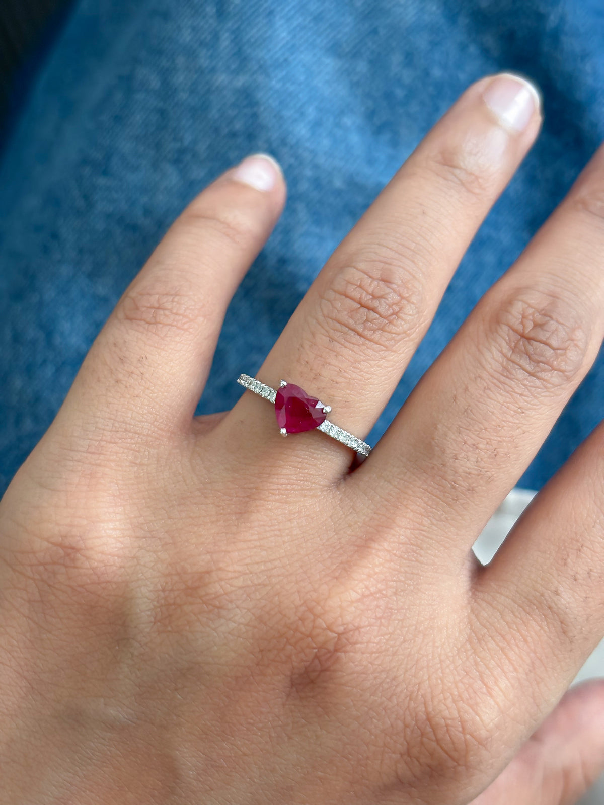 JPRG-1580/3909 Ruby Ring | 14K