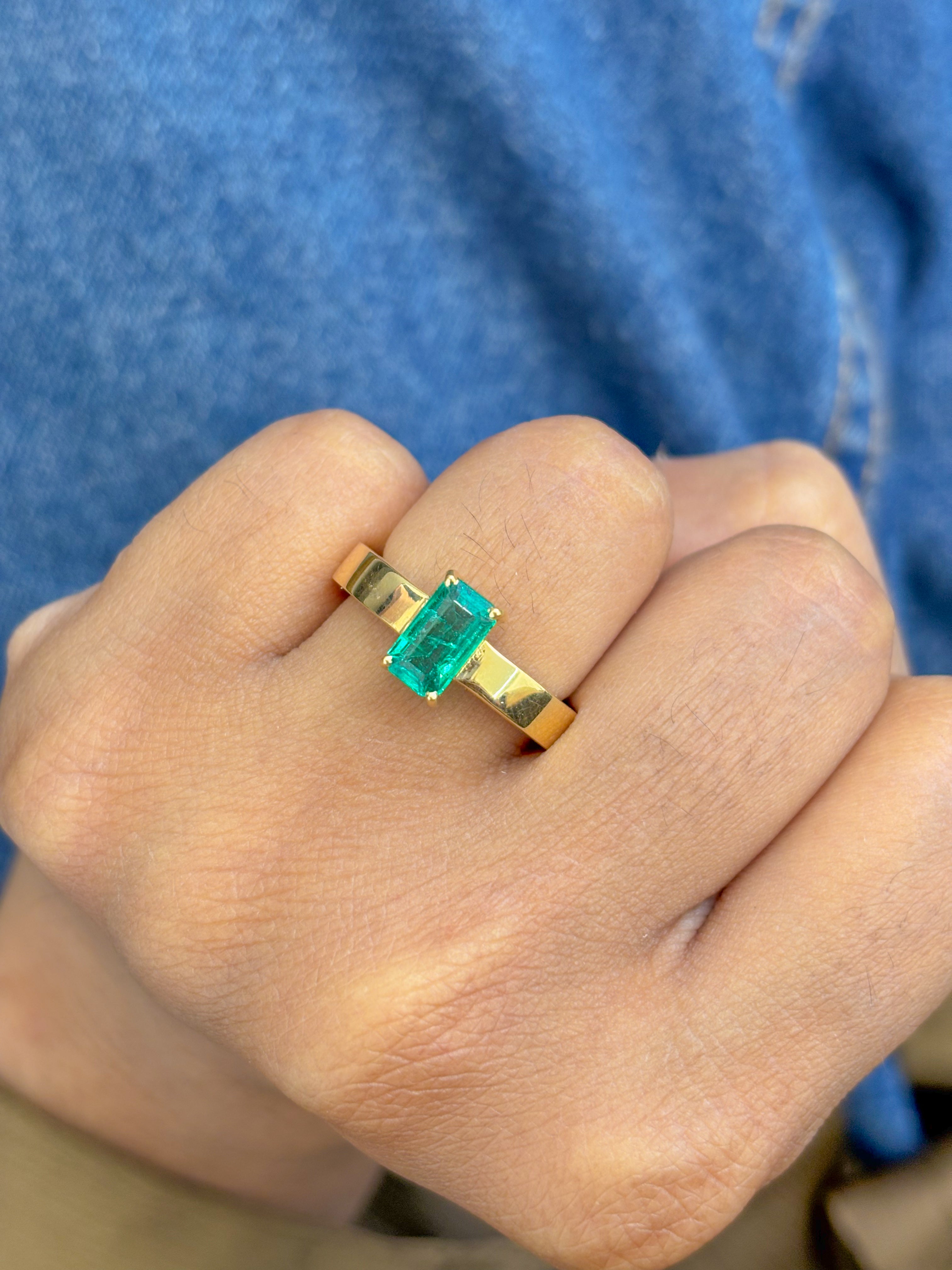 JPRG-1601/4006 Emerald Ring | 18K