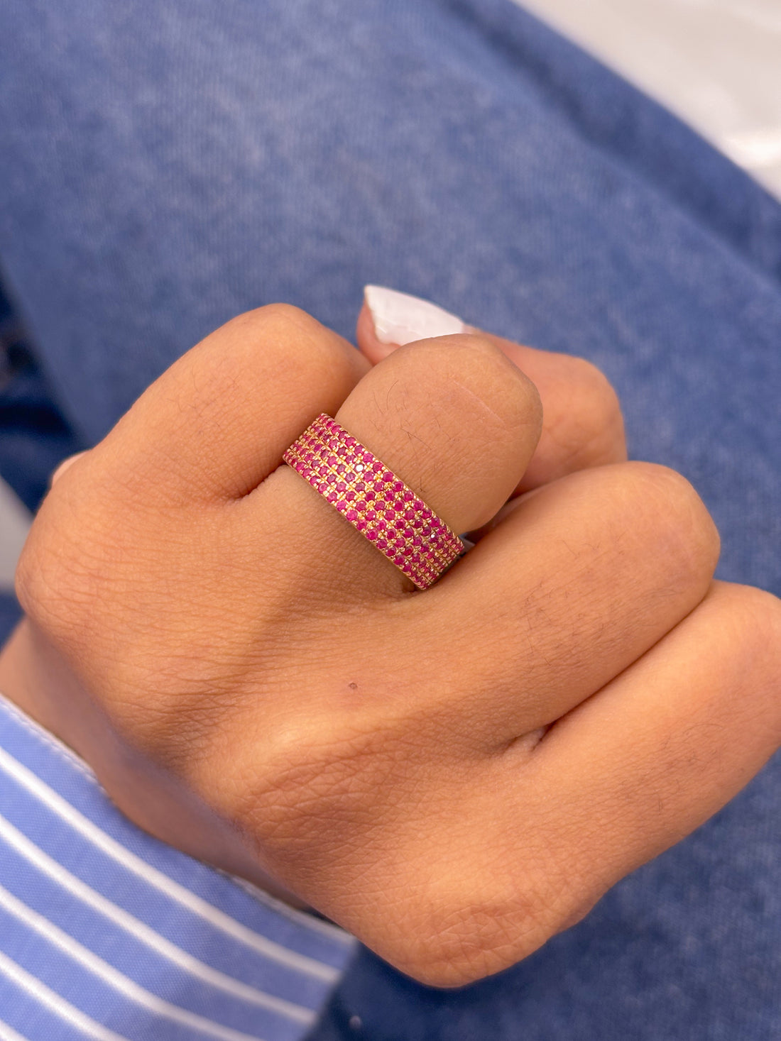 JPRG-1920/4725 Ruby Round Ring | 18K