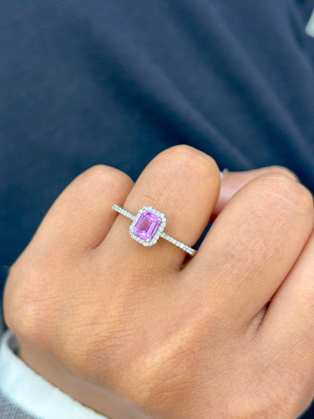 JPRG-227/1441 Pink Sapphire Ring | 18K