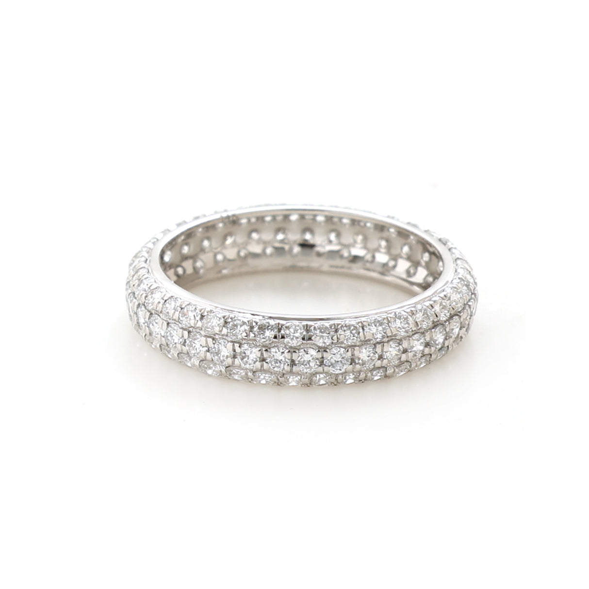 JPRG-2320/5934 Diamond Round 1.50Mm Pave Set Ring | 14K