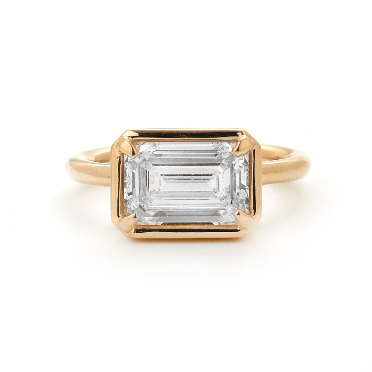 JPRG-2333/5962 Lab Grown Diamond Octagon Ring | 14K