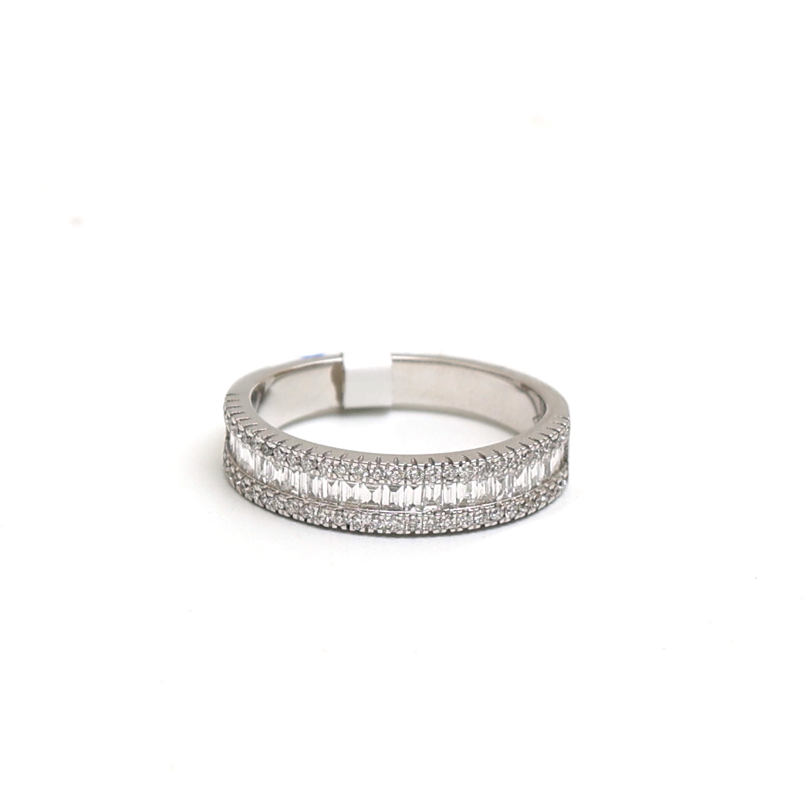 JPRG-2709/7019 Diamond Baguette Ring | 18K