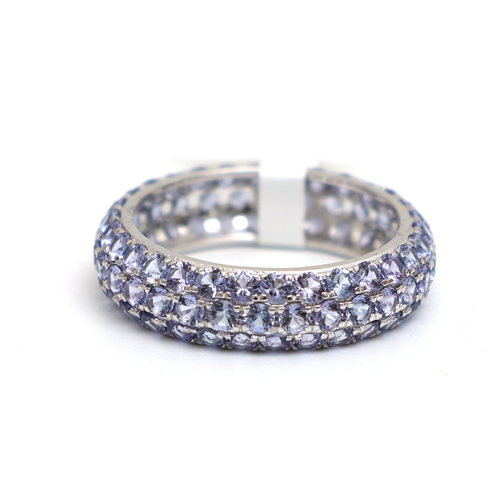 JPRG-2783/7276 Tanzanite Pave Ring | 18K