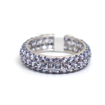 JPRG-2783/7276 Tanzanite Pave Ring | 18K