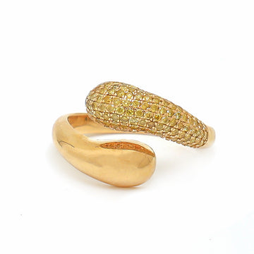 JPRG-2832/7413 Yellow Diamond Ring | 18K