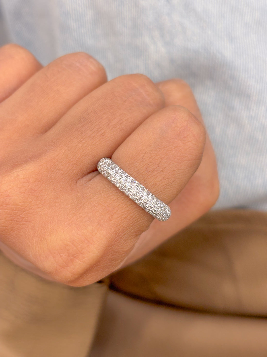 JPRG-2833/7414 Diamond Pave Ring | 18K