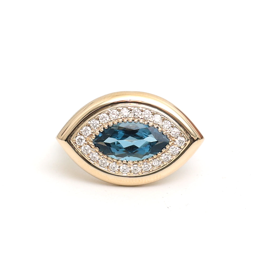 JPRG-2851/7435 Lbt Marquise Ring | 18K