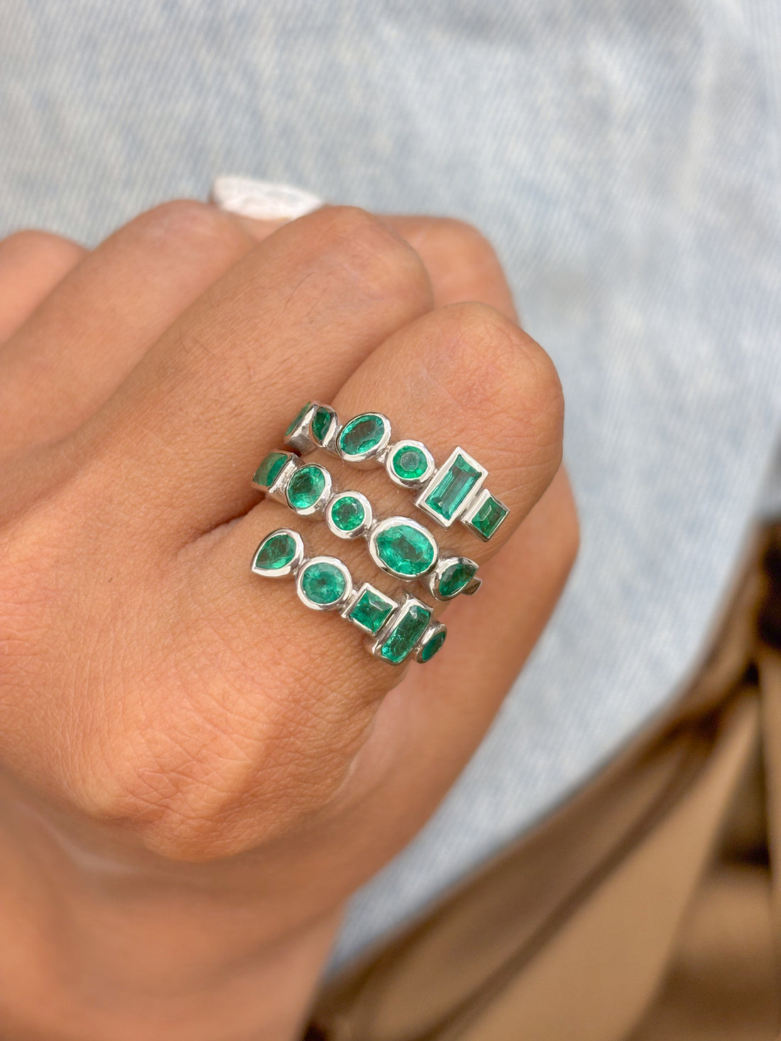 JPRG-295/1609 Emerald Ring | 14K