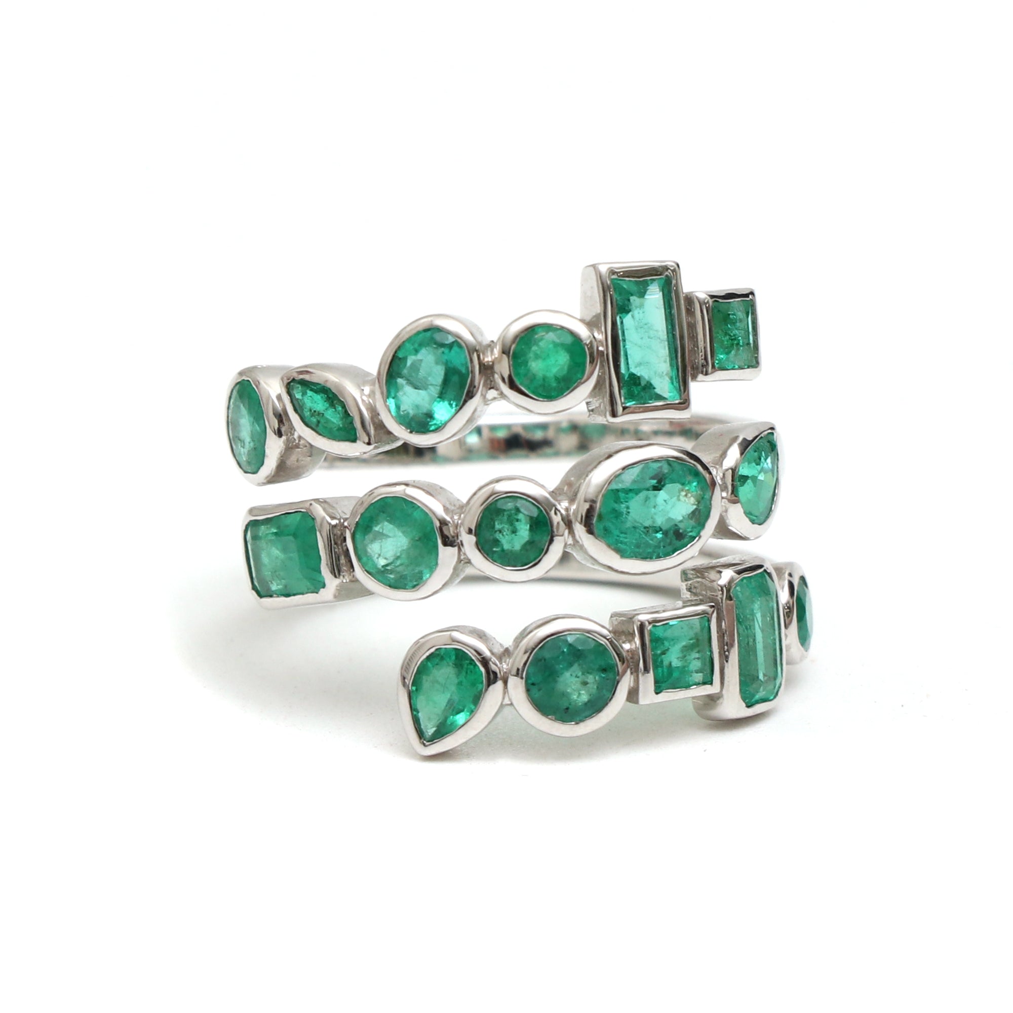 JPRG-295/1609 Emerald Ring | 14K
