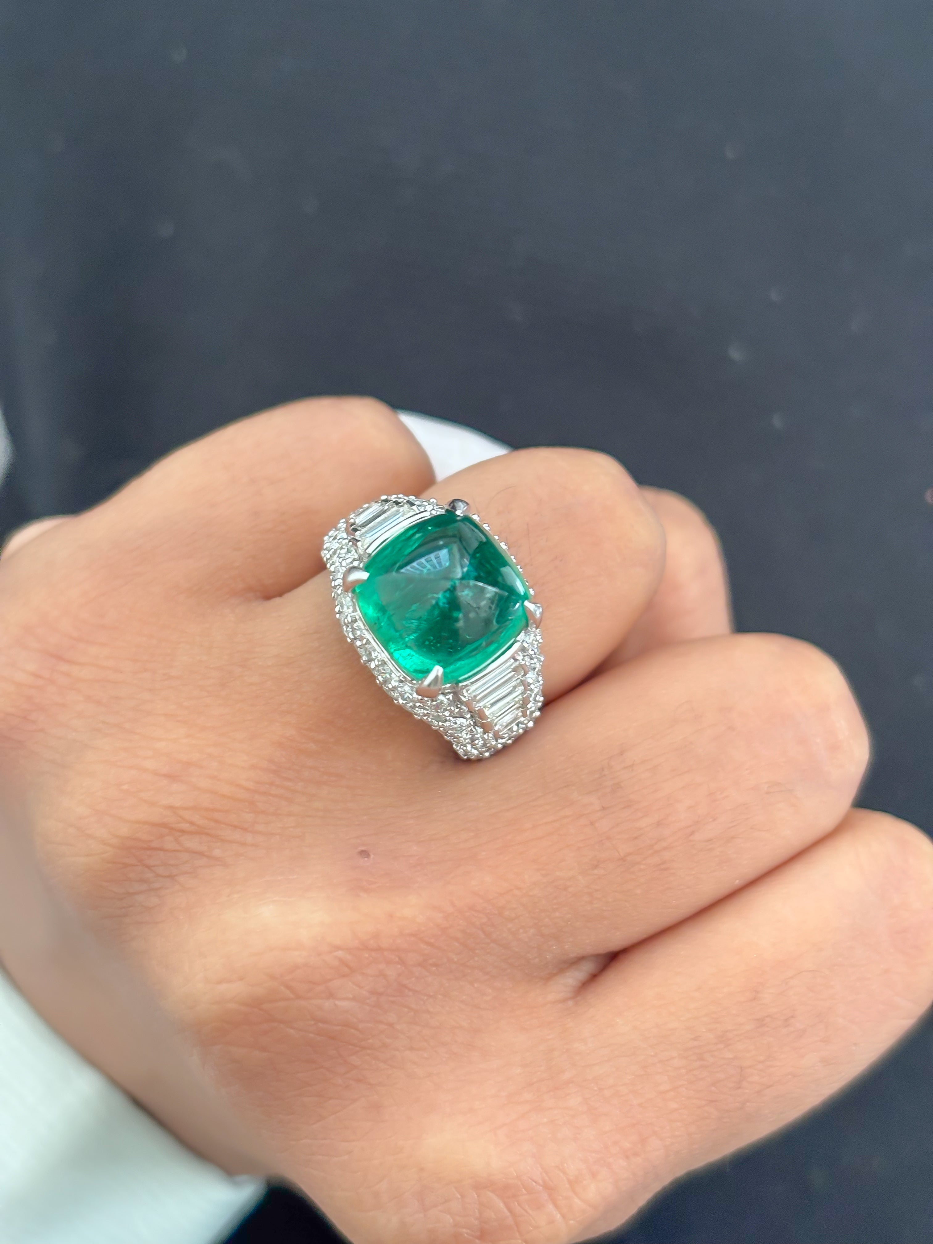 JPRG-306/1651 Emerald Ring | 18K