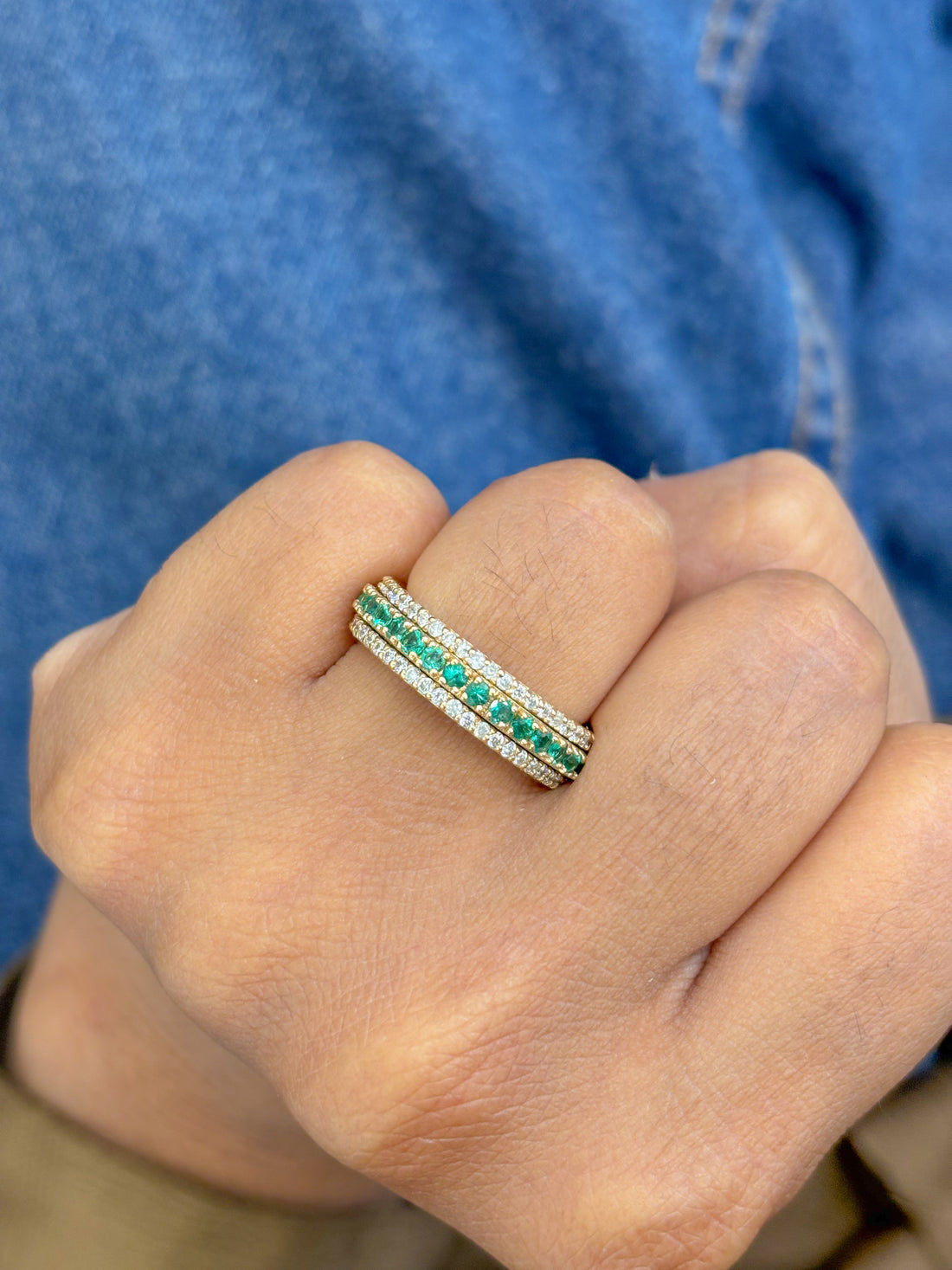 JPRG-310/1638 Emerald Ring | 14K