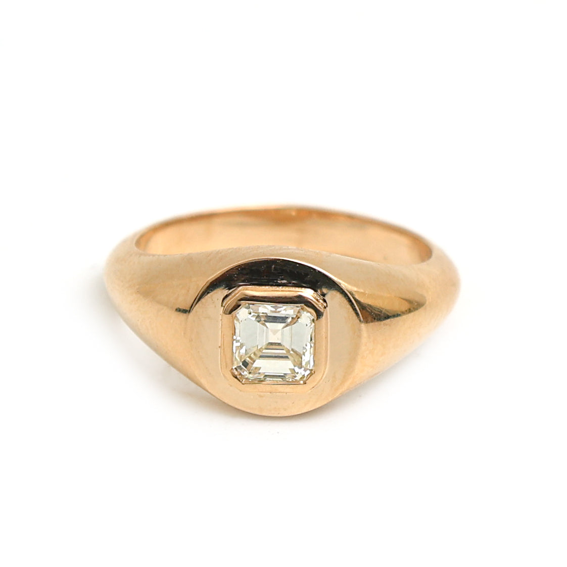 JPRG-3133/8186 Diamond Pinky Ring | 18K